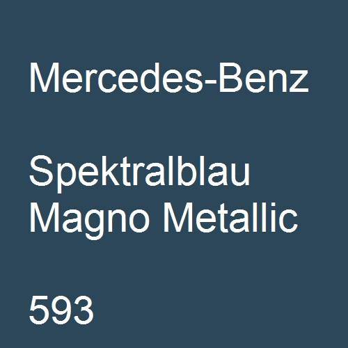 Mercedes-Benz, Spektralblau Magno Metallic, 593.